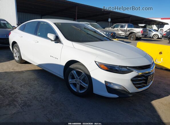 1G1ZB5ST5NF210760 2022 CHEVROLET MALIBU Белый Передняя правая четверть