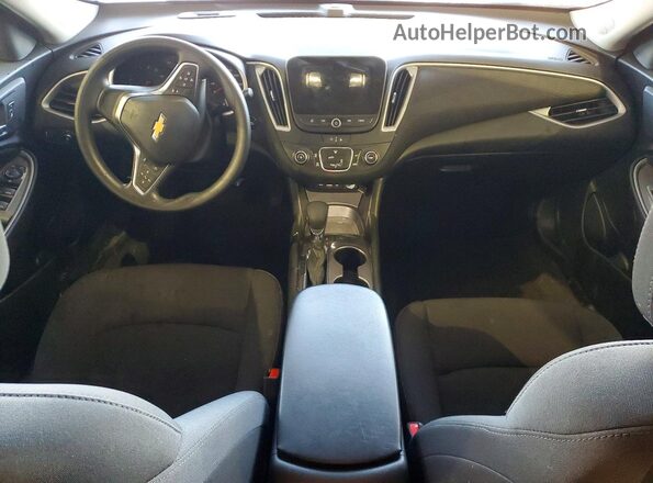 1G1ZB5ST9SF108115 2025 CHEVROLET MALIBU Серебряный Вид панели приборов