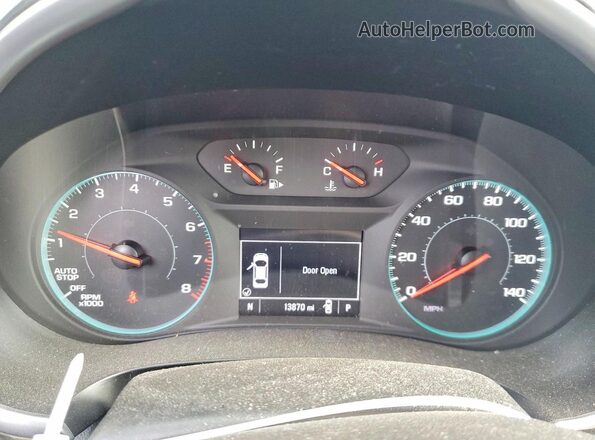 1G1ZB5ST9SF108115 2025 CHEVROLET MALIBU Серебряный Вид щитка приборов