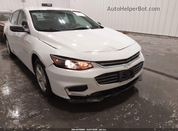 1G1ZB5STXHF275429 2017 CHEVROLET MALIBU White Widok z przodu