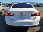 2019 Chevrolet Malibu Ls White vin: 1G1ZB5STXKF178657