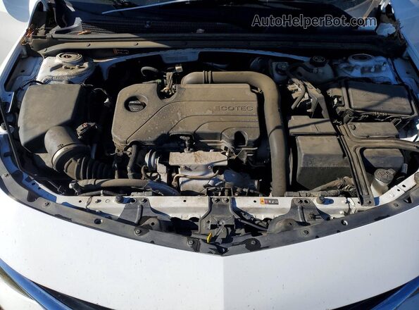 1G1ZB5STXKF178657 2019 CHEVROLET MALIBU White უკანა სალონის ხედი
