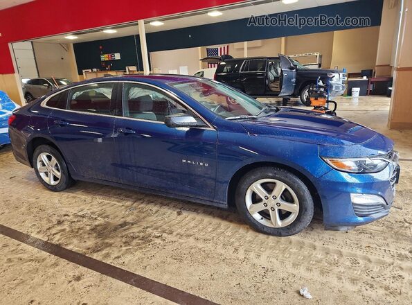 1G1ZC5ST3KF181736 2019 CHEVROLET MALIBU Синий Передняя правая четверть