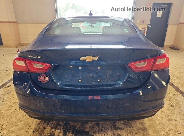 1G1ZC5ST3KF181736 2019 CHEVROLET MALIBU Синий Вид сзади