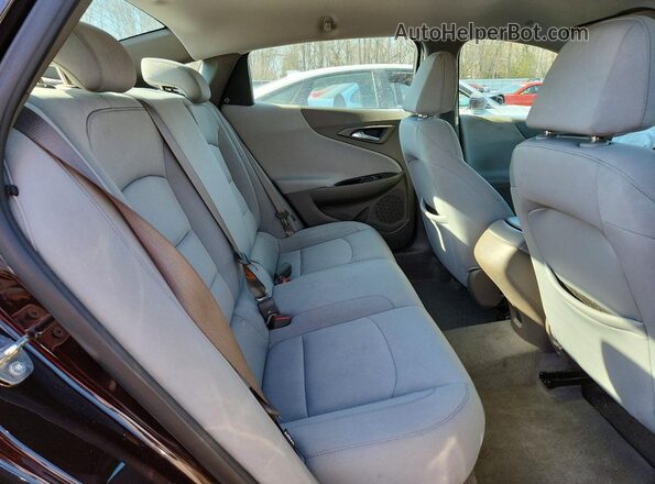 1G1ZC5ST9MF084687 2021 CHEVROLET MALIBU Коричневый Вид задних сидений