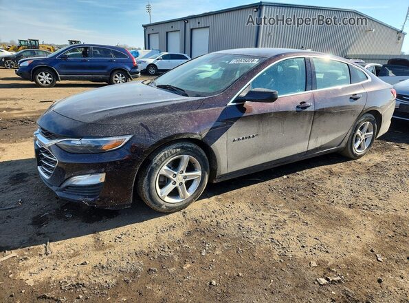 1G1ZC5ST9MF084687 2021 CHEVROLET MALIBU Коричневый Передняя левая четверть