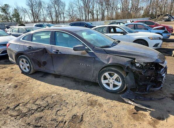 1G1ZC5ST9MF084687 2021 CHEVROLET MALIBU Коричневый Передняя правая четверть