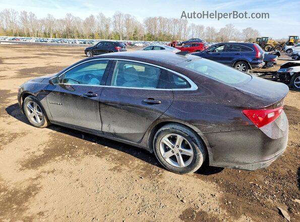 1G1ZC5ST9MF084687 2021 CHEVROLET MALIBU Коричневый Задняя левая четверть