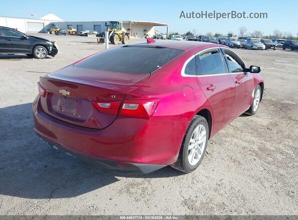 1G1ZD5ST0JF214865 2018 CHEVROLET MALIBU Красный Задняя правая четверть