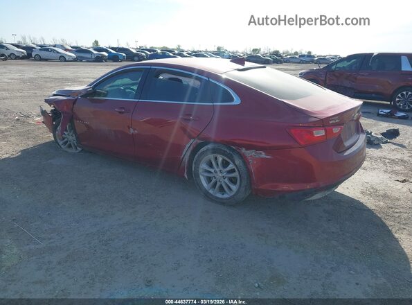 1G1ZD5ST0JF214865 2018 CHEVROLET MALIBU Красный Задняя левая четверть