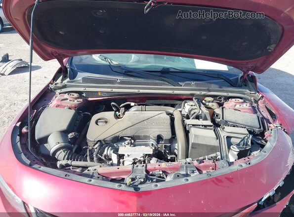 1G1ZD5ST0JF214865 2018 CHEVROLET MALIBU Красный Вид сзади