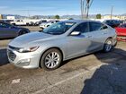 2019 Chevrolet Malibu Lt Silver vin: 1G1ZD5ST0KF223485