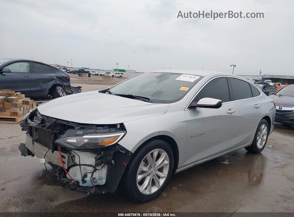 1G1ZD5ST0LF094973 2020 CHEVROLET MALIBU Серебряный Передняя левая четверть