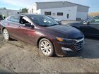 2021 Chevrolet Malibu Fwd Lt Burgundy vin: 1G1ZD5ST1MF077908