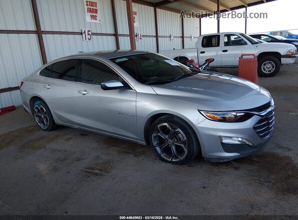 1G1ZD5ST1NF102761 2022 CHEVROLET MALIBU Серебряный Вид задней части салона
