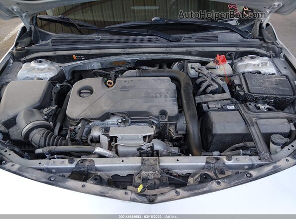 1G1ZD5ST1NF102761 2022 CHEVROLET MALIBU Серебряный Вид сзади