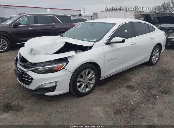 1G1ZD5ST2LF034287 2020 CHEVROLET MALIBU Белый Передняя левая четверть