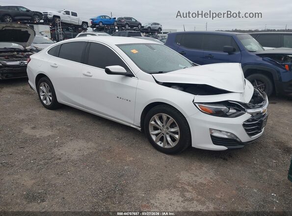 1G1ZD5ST2LF034287 2020 CHEVROLET MALIBU Белый Передняя правая четверть