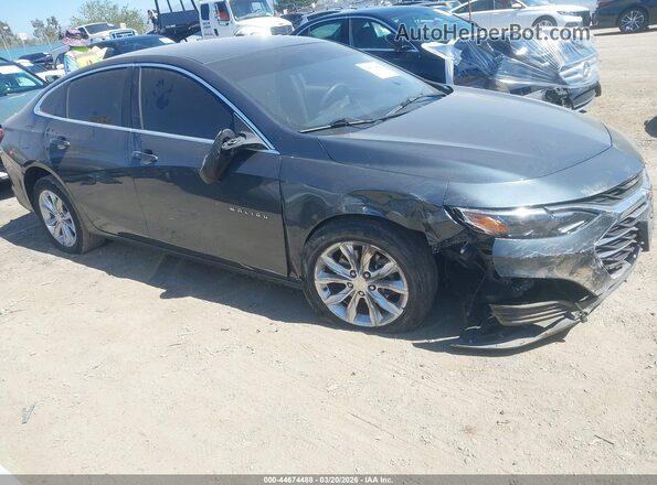 1G1ZD5ST2MF034999 2021 CHEVROLET MALIBU Gray Передня права чверть