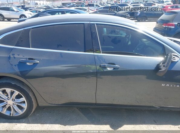 1G1ZD5ST2MF034999 2021 CHEVROLET MALIBU Gray Вид задньої частини салону