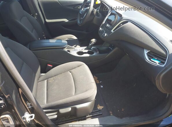 1G1ZD5ST2NF162838 2022 CHEVROLET MALIBU Черный Вид салона спереди