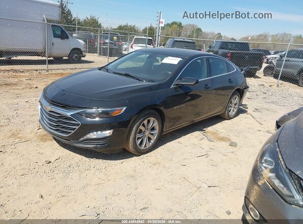 1G1ZD5ST2NF162838 2022 CHEVROLET MALIBU Черный Передняя левая четверть