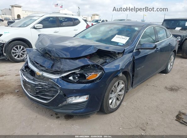 1G1ZD5ST3KF118181 2019 CHEVROLET MALIBU Синий Передняя левая четверть