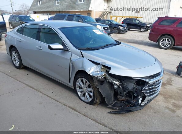 1G1ZD5ST4LF001775 2020 CHEVROLET MALIBU Серебряный Передняя правая четверть