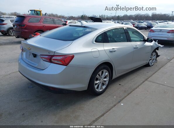1G1ZD5ST4LF001775 2020 CHEVROLET MALIBU Серебряный Задняя правая четверть