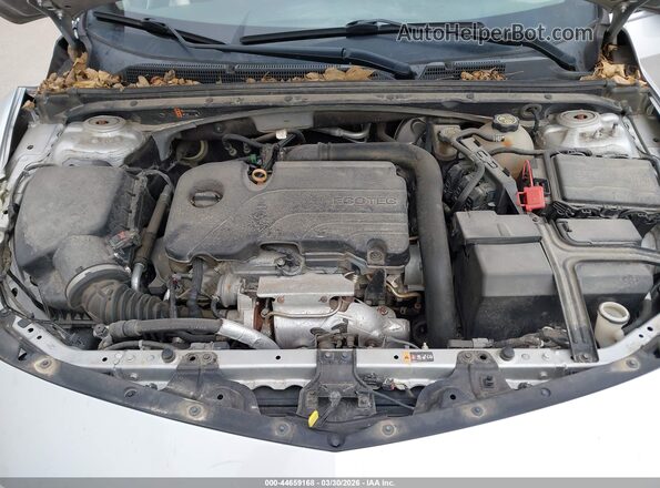 1G1ZD5ST4LF001775 2020 CHEVROLET MALIBU Серебряный Вид сзади