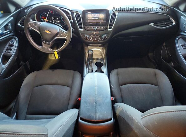 1G1ZD5ST4LF032802 2020 CHEVROLET MALIBU Синий Вид панели приборов