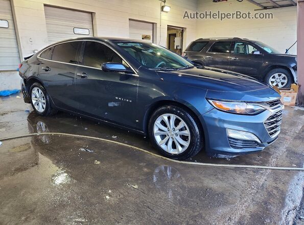 1G1ZD5ST4LF032802 2020 CHEVROLET MALIBU Синий Передняя правая четверть