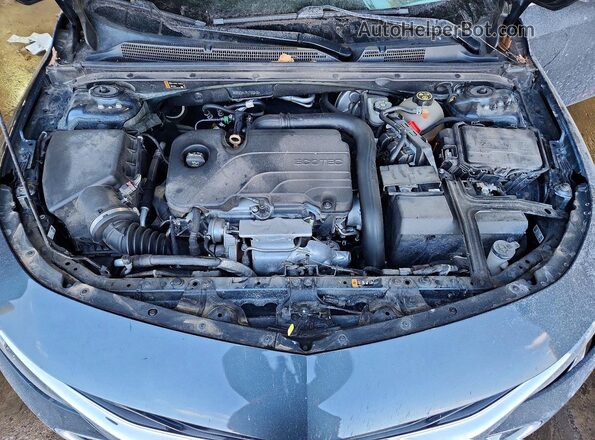 1G1ZD5ST4LF032802 2020 CHEVROLET MALIBU Синий Вид задней части салона