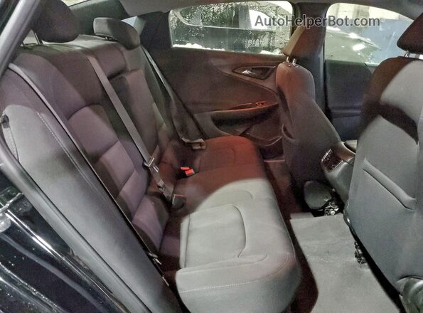 1G1ZD5ST5KF212417 2019 CHEVROLET MALIBU Black უკანა სავარძლების ხედი
