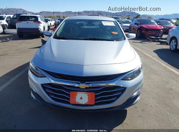 1G1ZD5ST5MF072386 2021 CHEVROLET MALIBU Серебряный Вид задней части салона