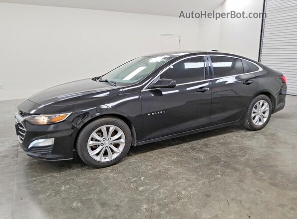 1G1ZD5ST6LF031330 2020 CHEVROLET MALIBU Black Przód lewy