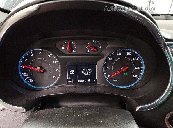 1G1ZD5ST6LF031330 2020 CHEVROLET MALIBU Black Widok zestawu wskaźników