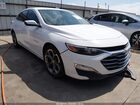 2021 Chevrolet Malibu Fwd Lt White vin: 1G1ZD5ST6MF075877