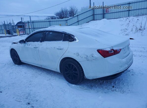 1G1ZD5ST7JF136438 2018 CHEVROLET MALIBU Белый Задняя левая четверть