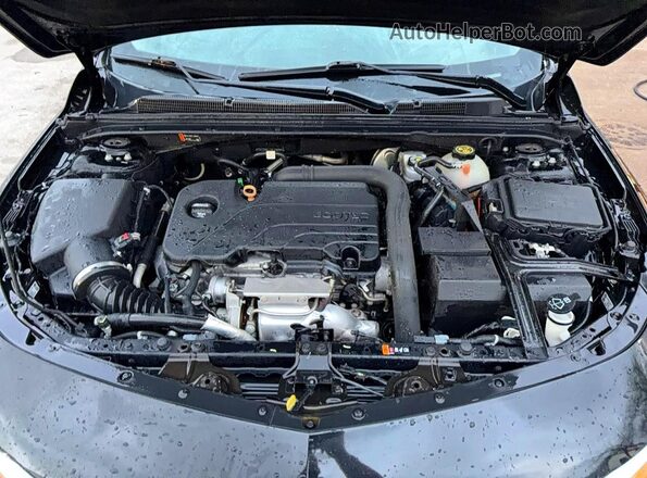 1G1ZD5ST7KF136943 2019 CHEVROLET MALIBU Черный Вид салона спереди