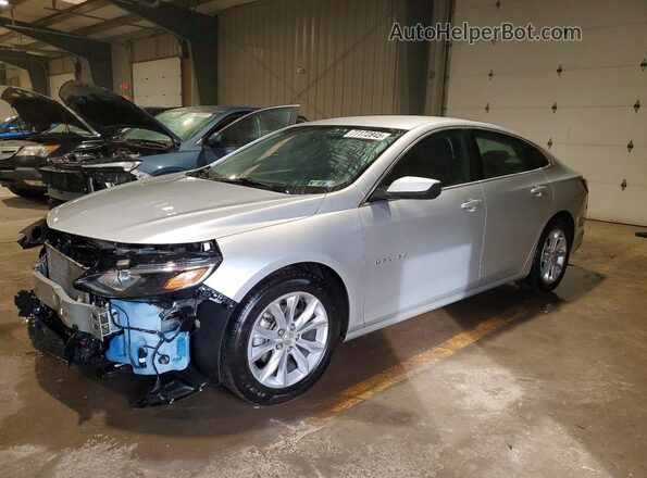 1G1ZD5ST7LF026329 2020 CHEVROLET MALIBU Серебряный Передняя левая четверть