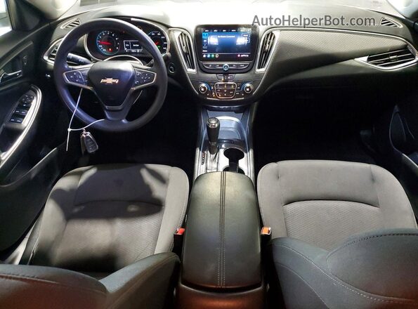1G1ZD5ST7LF026329 2020 CHEVROLET MALIBU Серебряный Вид панели приборов