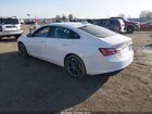 2021 Chevrolet Malibu Fwd Lt Белый vin: 1G1ZD5ST7MF072793