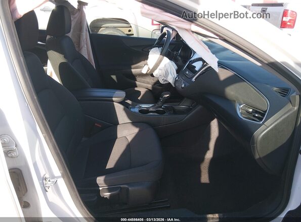 1G1ZD5ST7MF072793 2021 CHEVROLET MALIBU Белый Вид салона спереди