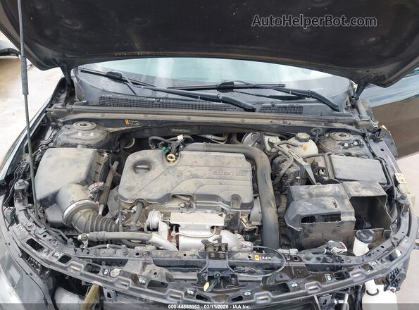 1G1ZD5ST8MF009315 2021 CHEVROLET MALIBU Черный Вид сзади