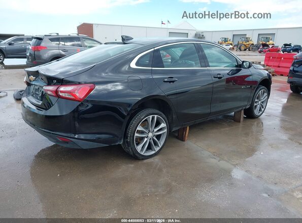 1G1ZD5ST8MF009315 2021 CHEVROLET MALIBU Черный Задняя правая четверть