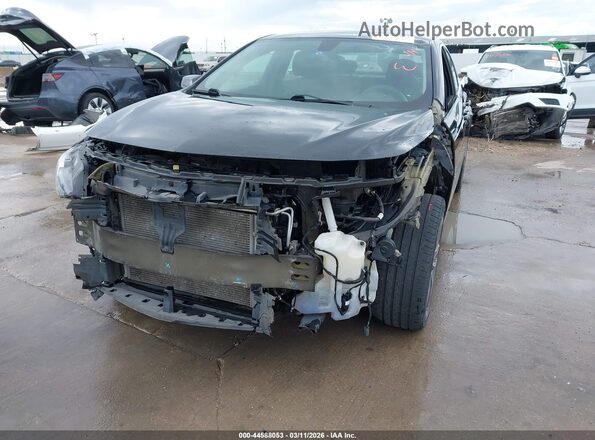 1G1ZD5ST8MF009315 2021 CHEVROLET MALIBU Черный Вид спереди