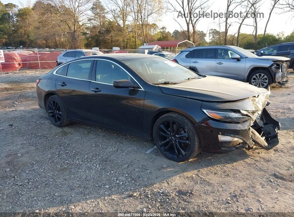 1G1ZD5ST8MF024011 2021 CHEVROLET MALIBU Black Przód prawy