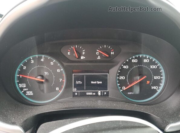 1G1ZD5ST8SF103546 2025 CHEVROLET MALIBU Black Widok zestawu wskaźników