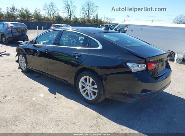 1G1ZD5ST9JF113341 2018 CHEVROLET MALIBU Черный Задняя левая четверть